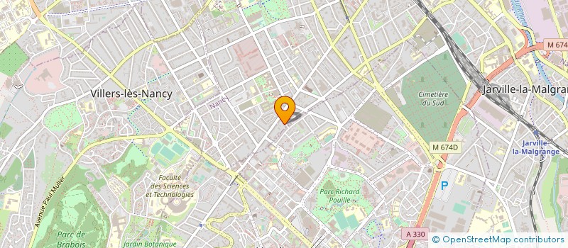 localisation de l'entreprise MONSIEUR ARNAUD LOUE  NANCY