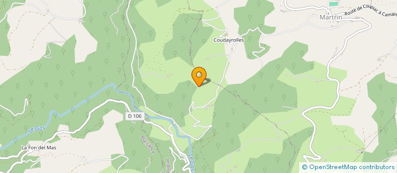 localisation de l'entreprise MONSIEUR ARNAUD LOUISIN  COUPIAC