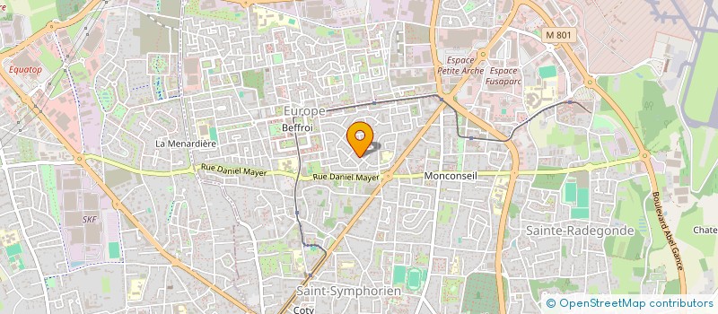 localisation de l'entreprise MONSIEUR ARNAUD LOUVRIER  TOURS