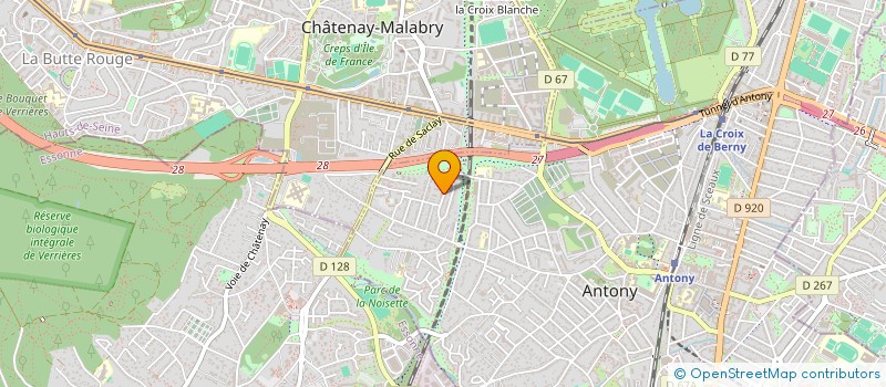 localisation de l'entreprise MONSIEUR ARNAUD LOYEN à ANTONY