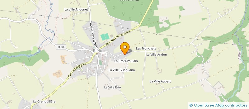 localisation de l'entreprise MONSIEUR ARNAUD LOYER à PLELO