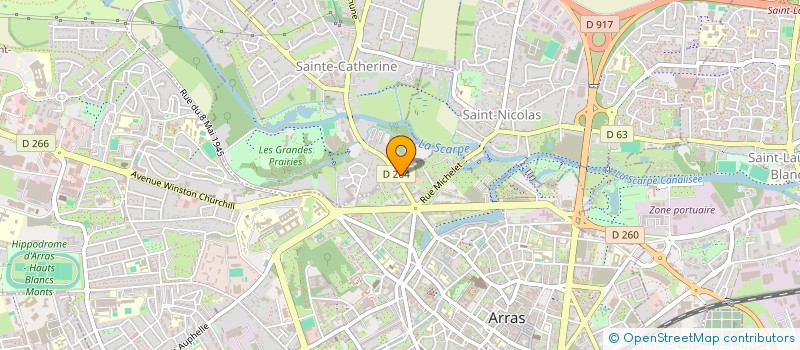 localisation de l'entreprise MONSIEUR ARNAUD LUCZAK à ARRAS