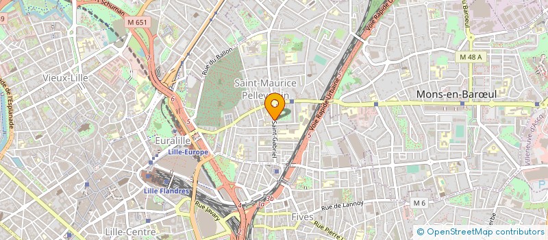 localisation de l'entreprise MONSIEUR ARNAUD MACHON à LILLE