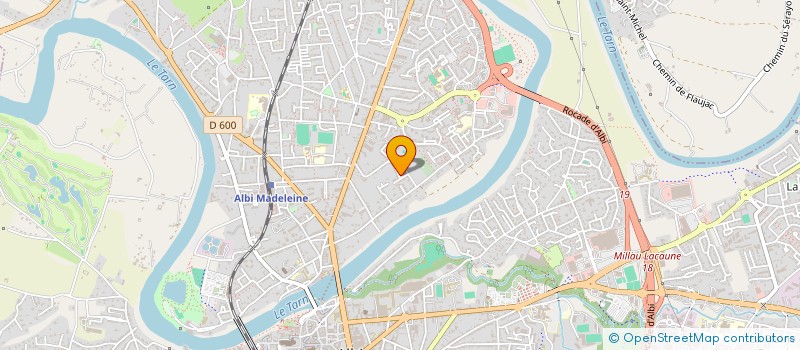 localisation de l'entreprise MONSIEUR ARNAUD MAFFRE à ALBI