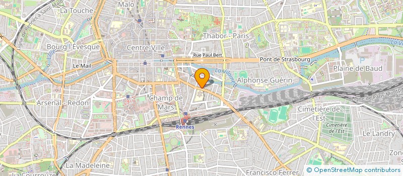 localisation de l'entreprise MONSIEUR ARNAUD MAHUAS  RENNES