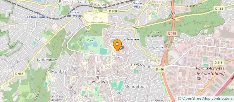 localisation de l'entreprise MONSIEUR ARNAUD MAIGNEE à LES ULIS