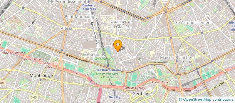 localisation de l'entreprise MONSIEUR ARNAUD MALEY à FONTENAY-AUX-ROSES