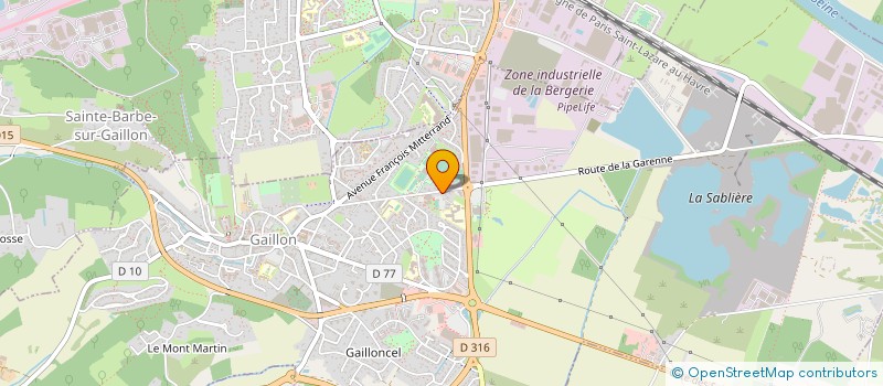 localisation de l'entreprise MONSIEUR ARNAUD MALFAIT  LE VAL D'HAZEY