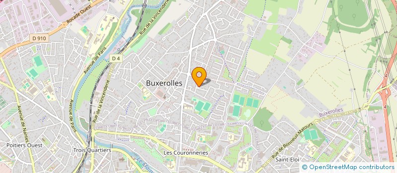 localisation de l'entreprise MONSIEUR ARNAUD MALLART  BUXEROLLES