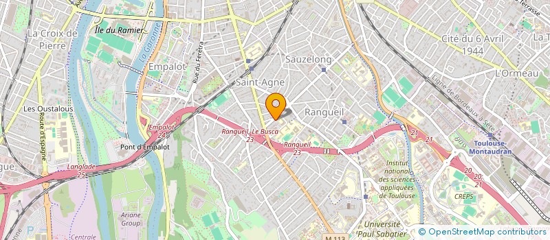 localisation de l'entreprise MONSIEUR ARNAUD MALVAL à TOULOUSE