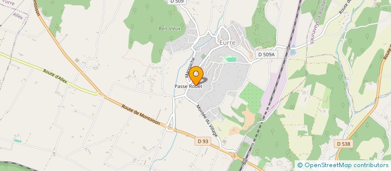localisation de l'entreprise MONSIEUR ARNAUD MANDAROUX à VAUNAVEYS LA ROCHETTE