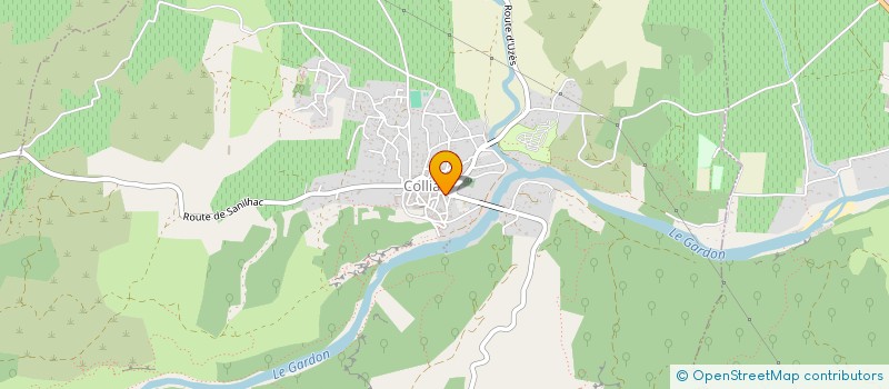 localisation de l'entreprise MONSIEUR ARNAUD MANGEL  COLLIAS