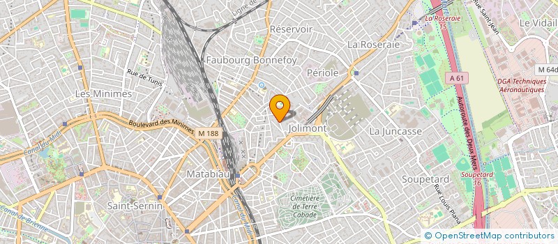 localisation de l'entreprise MONSIEUR ARNAUD MANSAT à TOULOUSE