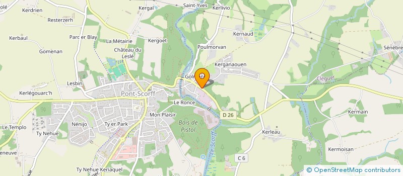 localisation de l'entreprise MONSIEUR ARNAUD MAR  CLEGUER