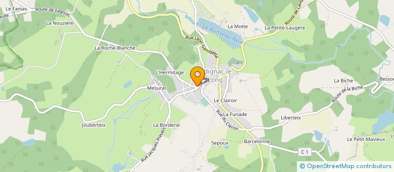 localisation de l'entreprise MONSIEUR ARNAUD MARCHAIS  GLANDON