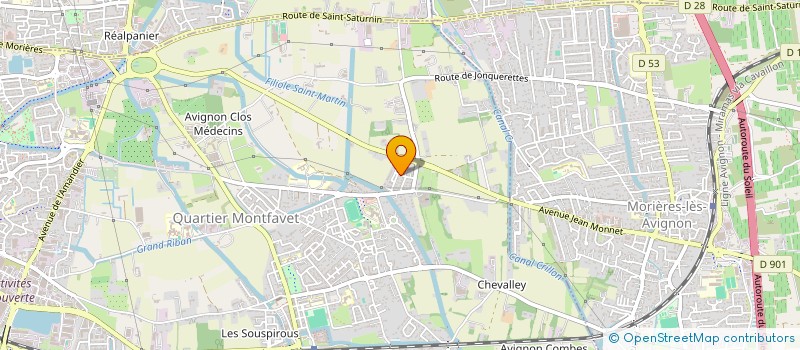 localisation de l'entreprise MONSIEUR ARNAUD MARCHAL à AVIGNON