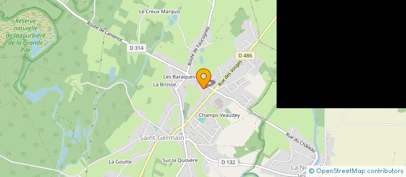 localisation de l'entreprise MONSIEUR ARNAUD MARCHAL  SAINT-GERMAIN