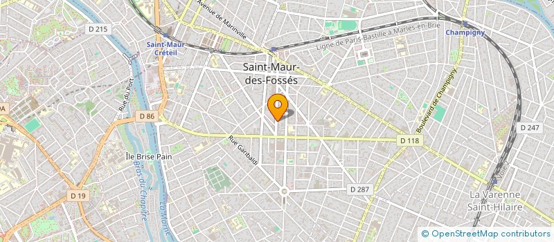 localisation de l'entreprise MONSIEUR ARNAUD MARCHAND à SAINT-MAUR-DES-FOSSES