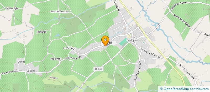 localisation de l'entreprise MONSIEUR ARNAUD MARCHAND SAINT MARTIN DE VEYRAN  GALGON