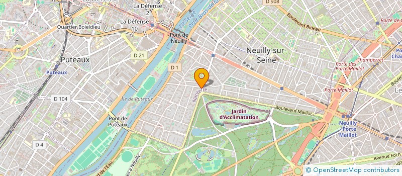 localisation de l'entreprise MONSIEUR ARNAUD MARCHANDIER à NEUILLY-SUR-SEINE