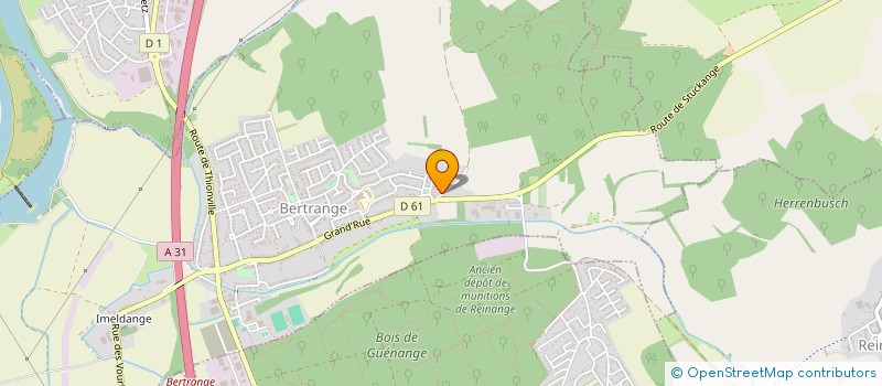 localisation de l'entreprise MONSIEUR ARNAUD MARCHESINI  BERTRANGE