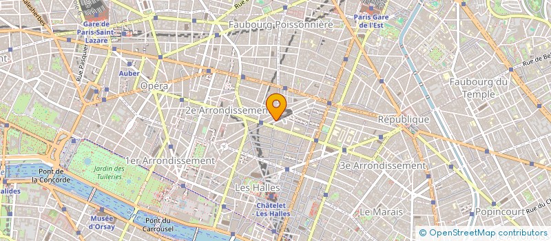 localisation de l'entreprise MONSIEUR ARNAUD MARCON  PARIS