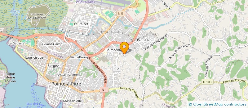 localisation de l'entreprise MONSIEUR ARNAUD MARESSE à LES ABYMES