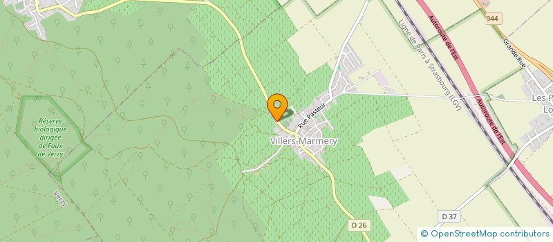 localisation de l'entreprise MONSIEUR ARNAUD MARGAINE  VILLERS-MARMERY
