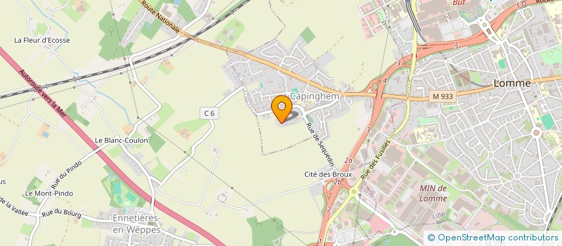 localisation de l'entreprise MONSIEUR ARNAUD MARGUERITTE à LILLE