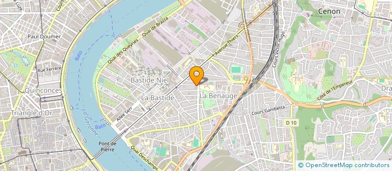 localisation de l'entreprise MONSIEUR ARNAUD MARIE à BORDEAUX