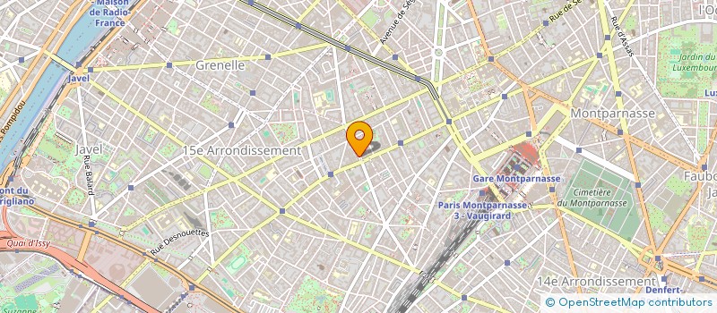 localisation de l'entreprise MONSIEUR ARNAUD MARIE BERNARD DE CASTELBAJAC  PARIS