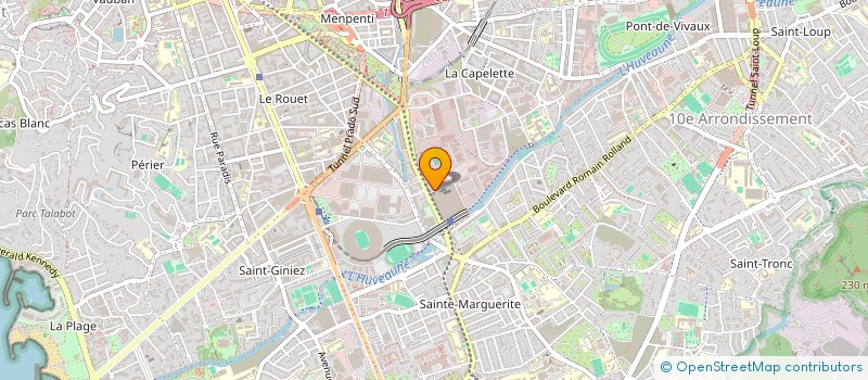 localisation de l'entreprise MONSIEUR ARNAUD MARIGLIANI  MARSEILLE