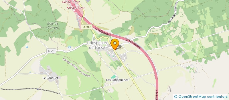 localisation de l'entreprise MONSIEUR ARNAUD MAROLLE  LA CAVALERIE