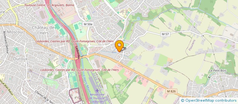 localisation de l'entreprise MONSIEUR ARNAUD MARTIN à BALMA