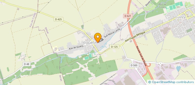 localisation de l'entreprise MONSIEUR ARNAUD MARTIN à ESQUERCHIN