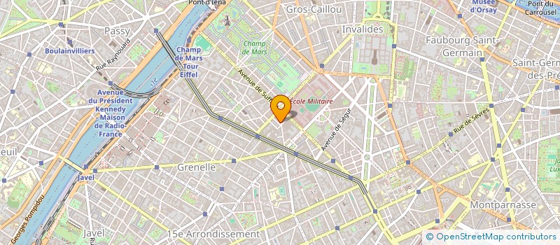 localisation de l'entreprise MONSIEUR ARNAUD MARTINES  PARIS