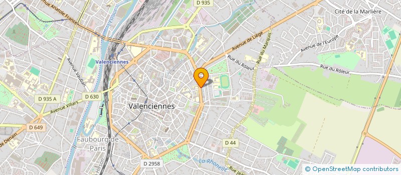 localisation de l'entreprise MONSIEUR ARNAUD MARTINEZ à VALENCIENNES