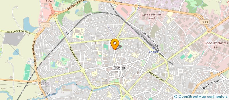 localisation de l'entreprise MONSIEUR ARNAUD MARY à CHOLET