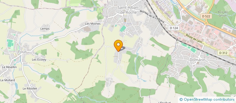 localisation de l'entreprise MONSIEUR ARNAUD MASELLA  SAINT-ALBAN-DE-ROCHE