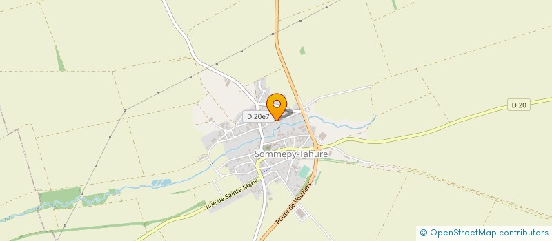 localisation de l'entreprise MONSIEUR ARNAUD MASSART  SOMMEPY-TAHURE