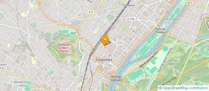 localisation de l'entreprise MONSIEUR ARNAUD MASSE à SURESNES