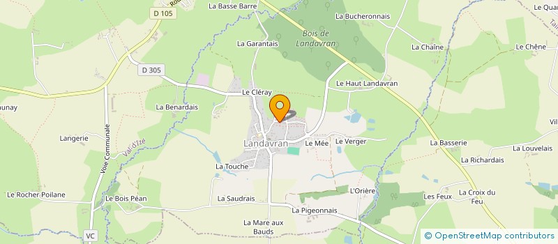 localisation de l'entreprise MONSIEUR ARNAUD MATUSZKIEWICZ  LANDAVRAN