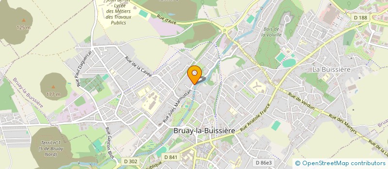 localisation de l'entreprise MONSIEUR ARNAUD MAUCONDUIT  BRUAY-LA-BUISSIERE