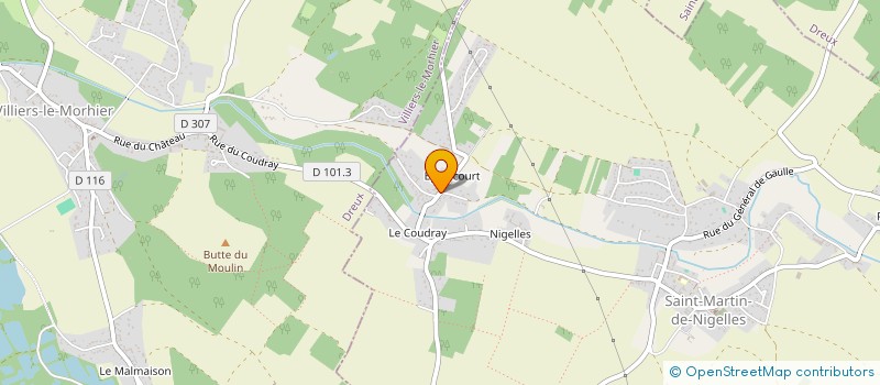 localisation de l'entreprise MONSIEUR ARNAUD MAUPETIT à SAINT-MARTIN-DE-NIGELLES