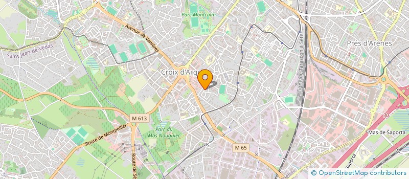 localisation de l'entreprise MONSIEUR ARNAUD MAUREL à MONTPELLIER