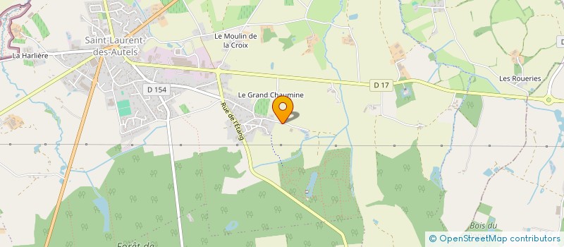 localisation de l'entreprise MONSIEUR ARNAUD MAZE à OREE-D'ANJOU