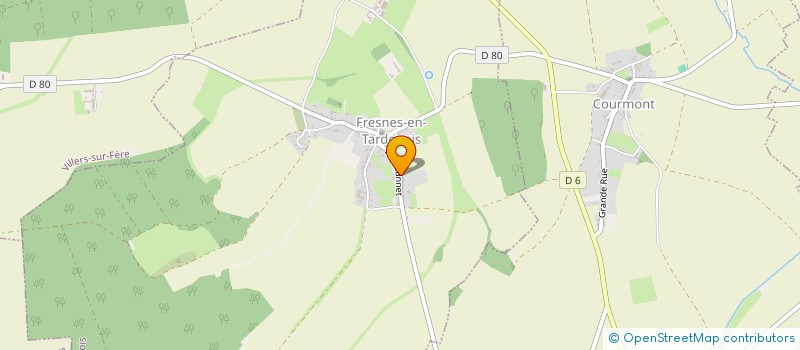 localisation de l'entreprise MONSIEUR ARNAUD MAZIER  FRESNES-EN-TARDENOIS