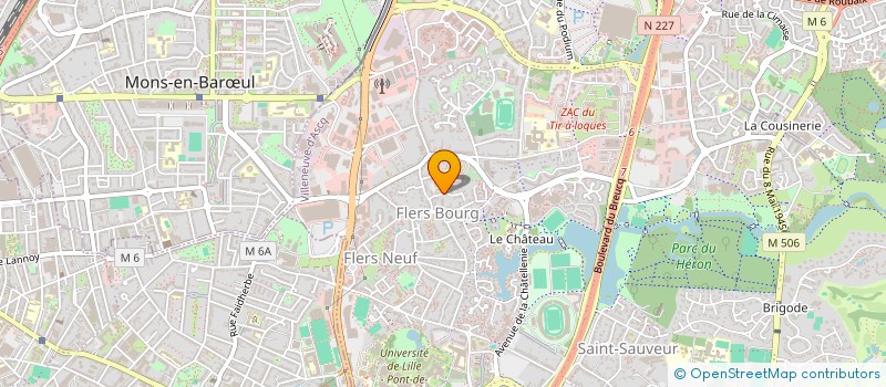 localisation de l'entreprise MONSIEUR ARNAUD MEERNOUT  VILLENEUVE-D'ASCQ