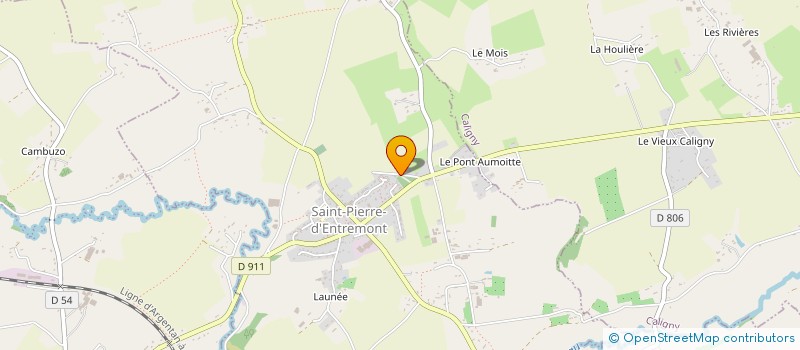 localisation de l'entreprise MONSIEUR ARNAUD MEILHAC à SAINT-PIERRE-D ENTREMONT