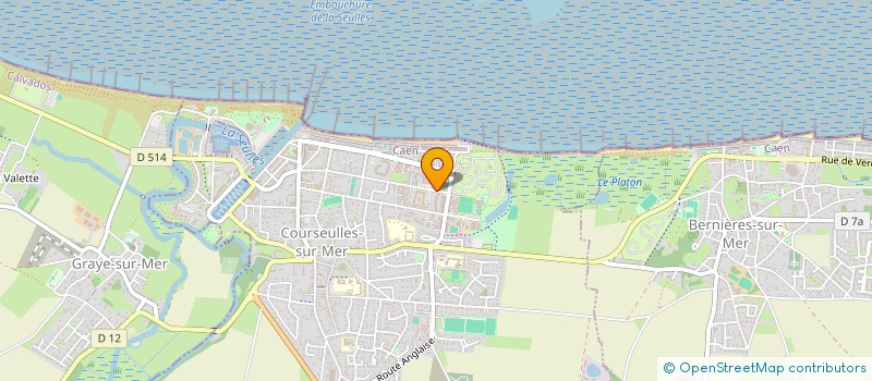 localisation de l'entreprise MONSIEUR ARNAUD MELY  COURSEULLES-SUR-MER